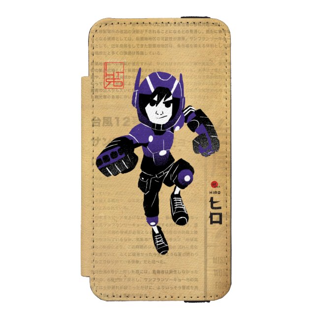 Coque Portefeuille Incipio Pour iPhone Hiro Hamada (Folio Devant)