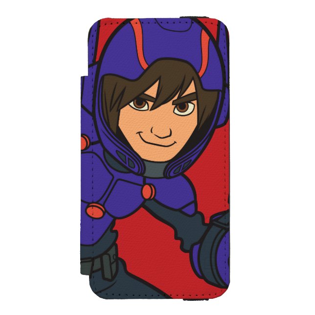 Coque Portefeuille Incipio Pour iPhone Hiro Hamada violet (Folio Devant)