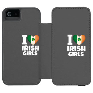 Coque-portefeuille iPhone 5 Incipio Watson™ iPhone 6 Wallet Case I Love Irish Girls st patrick