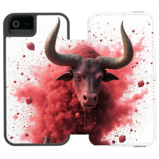 COQUE-PORTEFEUILLE iPhone 5 INCIPIO WATSON™ LE BULL