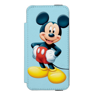 Coque-portefeuille iPhone 5 Incipio Watson™ Mickey   Mains sur les hanches