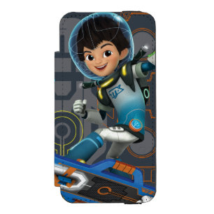 Coque-portefeuille iPhone 5 Incipio Watson™ Miles Callisto Sur Son Graphisme En Plaque De Feu
