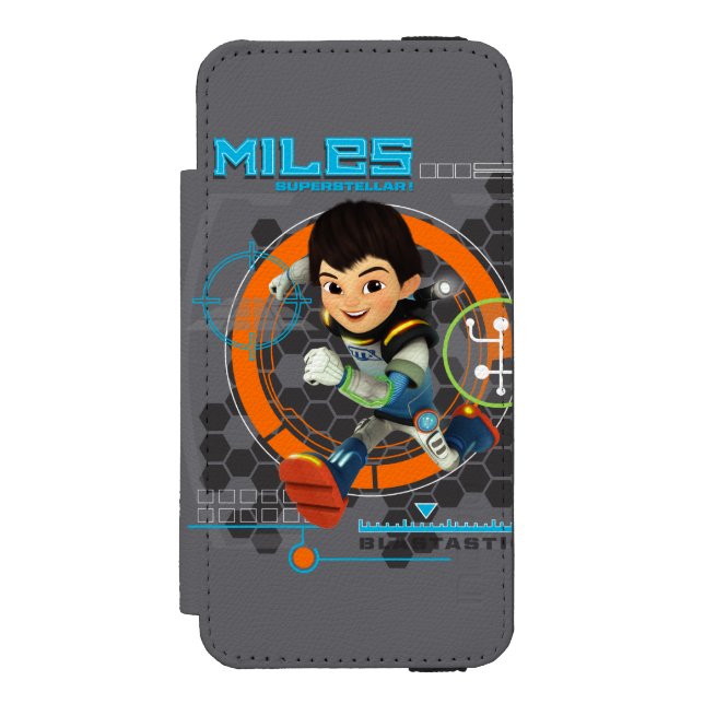 Coque Portefeuille Incipio Pour iPhone Miles Superstellar Running Graphic (Folio Devant)