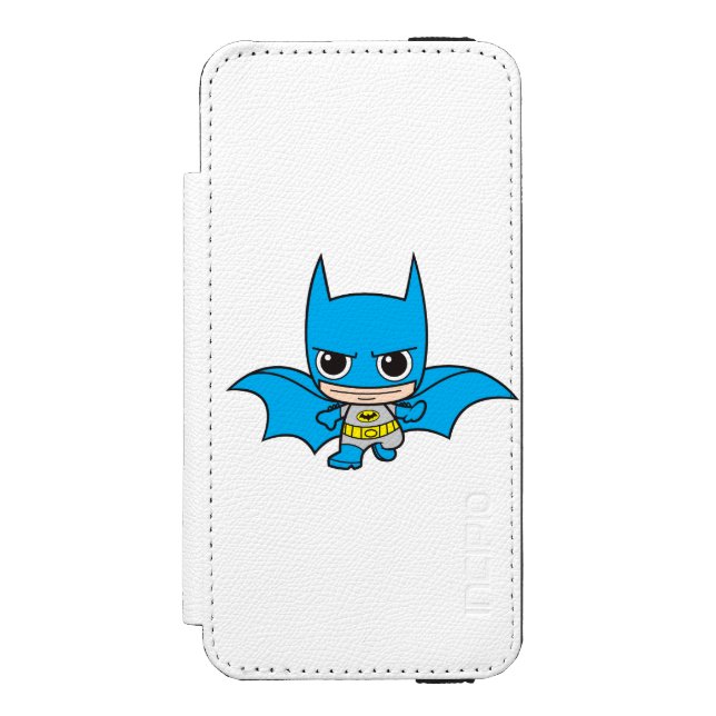 Coque Portefeuille Incipio Pour iPhone Mini Batman en cours d'exécution (Folio Devant)