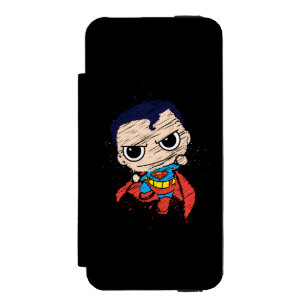 Coque-portefeuille iPhone 5 Incipio Watson™ Mini Superman Sketch - Flying