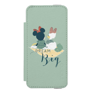 Coque-portefeuille iPhone 5 Incipio Watson™ Minnie Souris & Daisy Duck   Gros rêves