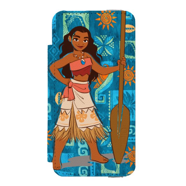Coque Portefeuille Incipio Pour iPhone Moana | Fille De La Mer (Folio Devant)