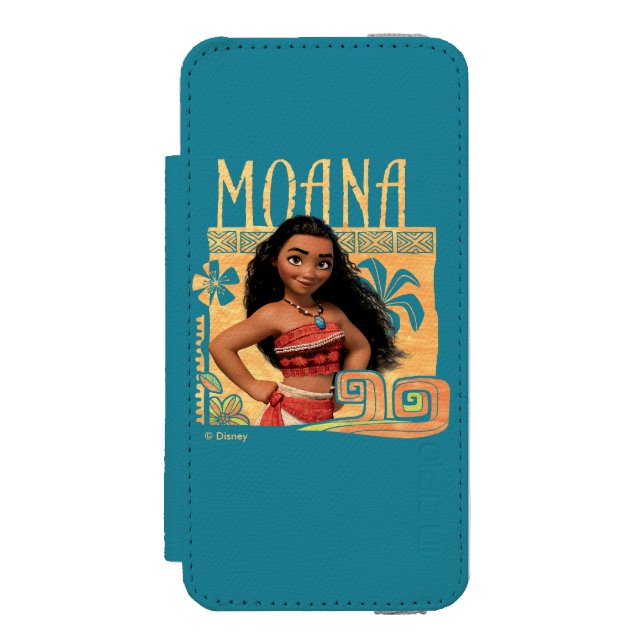 Coque Portefeuille Incipio Pour iPhone Moana | Trouvez votre chemin (Folio Devant)