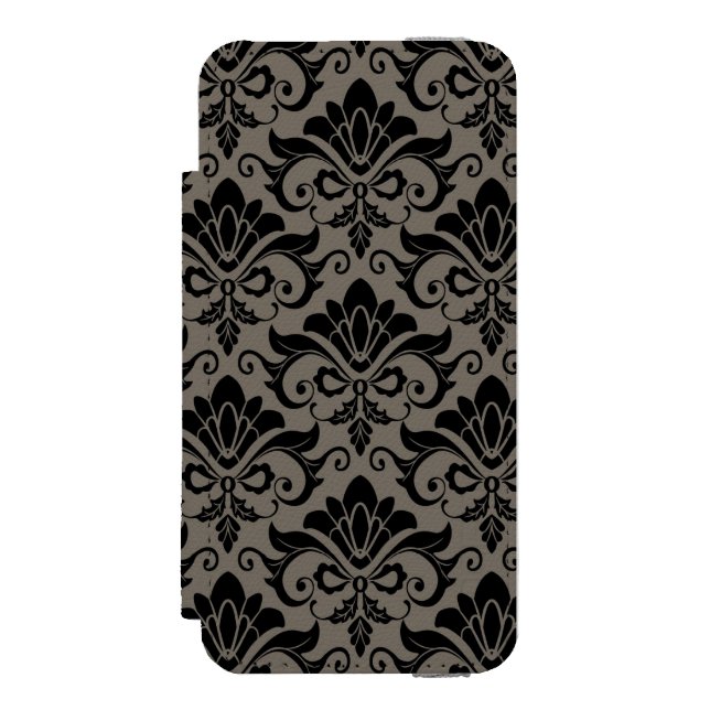 Coque Portefeuille Incipio Pour iPhone Motif 2 de damassé (Folio Devant)