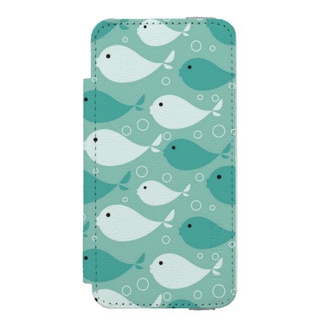 Coque Portefeuille Incipio Pour iPhone motif avec des poissons (Folio Devant)