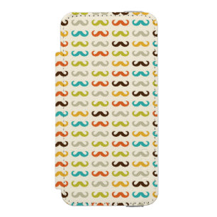 Coque-portefeuille iPhone 5 Incipio Watson™ Motif avec la moustache