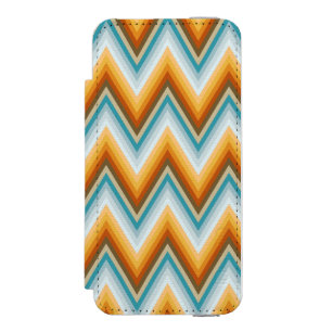 Coque-portefeuille iPhone 5 Incipio Watson™ Motif d'arrière - plan de Chevron