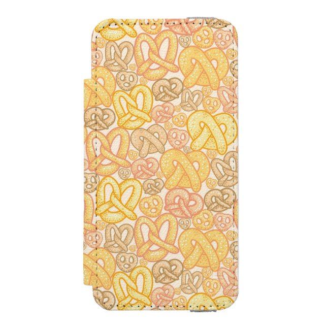 Coque Portefeuille Incipio Pour iPhone Motif de bretzel (Folio Devant)