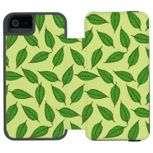 Coque-portefeuille iPhone 5 Incipio Watson™ Motif De Feuilles, Motif De Feuilles, Feuilles De