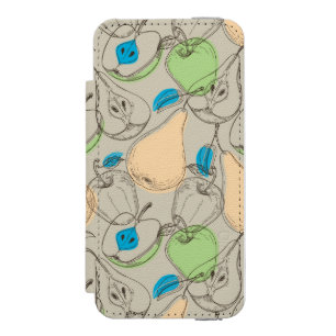 Coque-portefeuille iPhone 5 Incipio Watson™ Motif de fruits