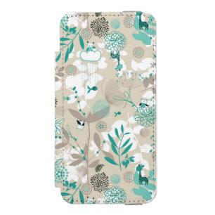 Coque-portefeuille iPhone 5 Incipio Watson™ Motif de jardin
