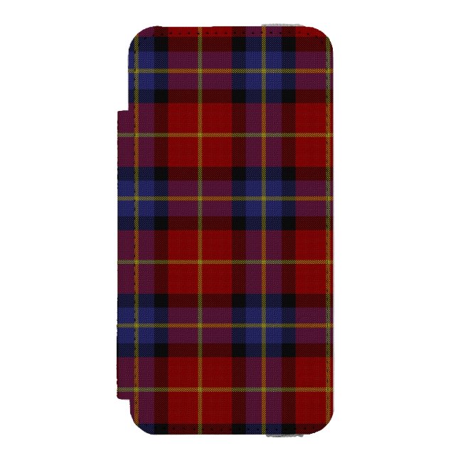 Coque Portefeuille Incipio Pour iPhone Motif de tartan (Folio Devant)