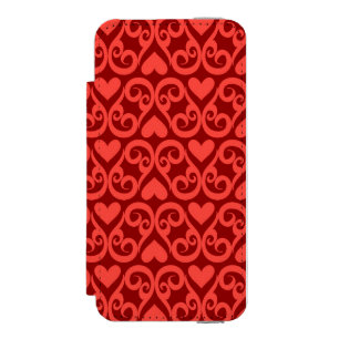 Coque-portefeuille iPhone 5 Incipio Watson™ Motif de Valentine
