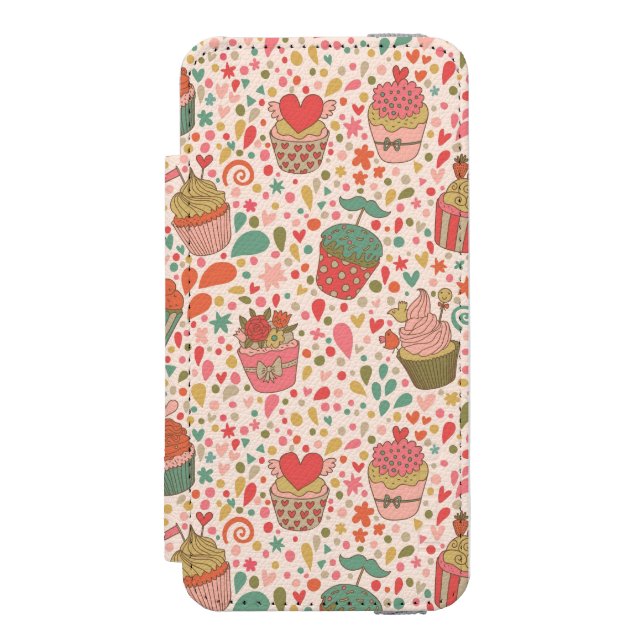 Coque Portefeuille Incipio Pour iPhone Motif doux (Folio Devant)