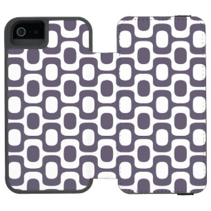 Coque-portefeuille iPhone 5 Incipio Watson™ Motif du trottoir d'Ipanema, Motif de plage, Brési