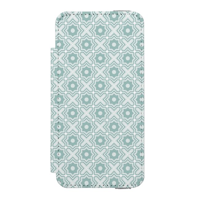 Coque Portefeuille Incipio Pour iPhone Motif embrouillé de trellis (Folio Devant)