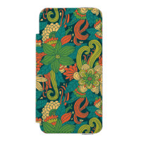 Motif floral d'été