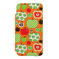Motif mignon d'illustration de pomme