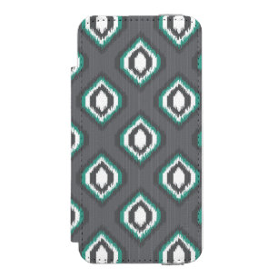 Coque-portefeuille iPhone 5 Incipio Watson™ Motif tribal de rétro ikat géométrique
