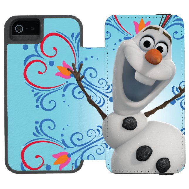 Coque Portefeuille Incipio Pour iPhone  Olaf| Cadre cardiaque (Folio Ouvert)
