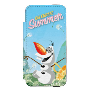 Coque-portefeuille iPhone 5 Incipio Watson™  Olaf  Célébrer l'été