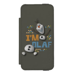 Coque-portefeuille iPhone 5 Incipio Watson™  Olaf  Je suis Olaf