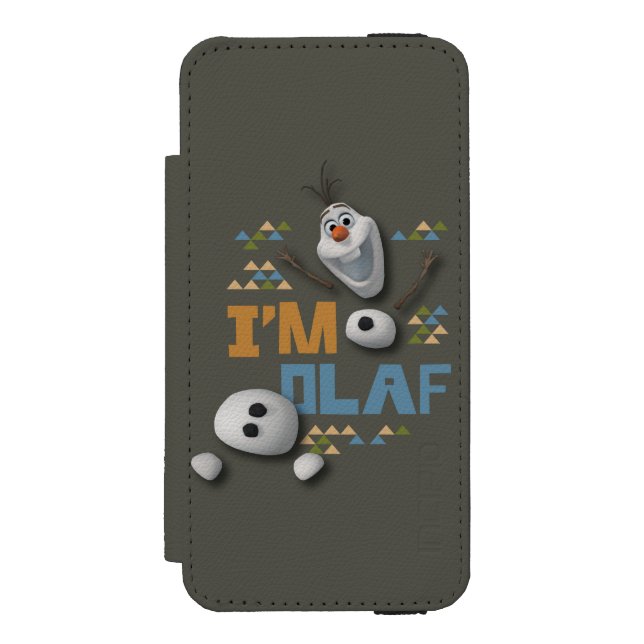 Coque Portefeuille Incipio Pour iPhone  Olaf| Je suis Olaf (Folio Devant)