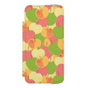 Coque-portefeuille iPhone 5 Incipio Watson™ Ornement avec des pommes