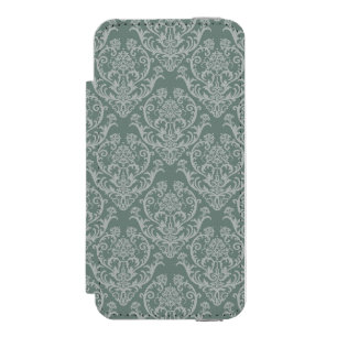 Coque-portefeuille iPhone 5 Incipio Watson™ Papier peint floral vert