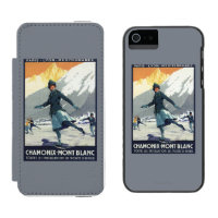 Patinage de glace - affiche olympique de promo de