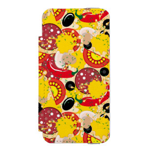 Coque-portefeuille iPhone 5 Incipio Watson™ Pizza