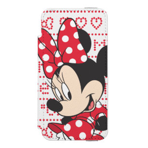 Coque-portefeuille iPhone 5 Incipio Watson™ Red Minnie   Cute