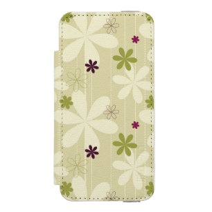 Coque-portefeuille iPhone 5 Incipio Watson™ Rétro arrière - plan floral