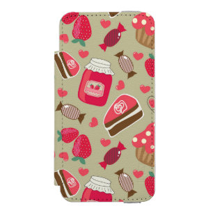 Coque-portefeuille iPhone 5 Incipio Watson™ Rétros bonbons