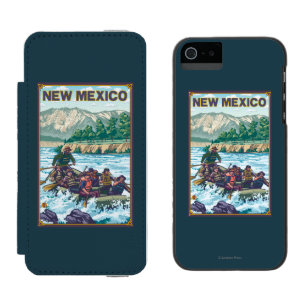 Coque-portefeuille iPhone 5 Incipio Watson™ Rivière RaftingNew Mexique