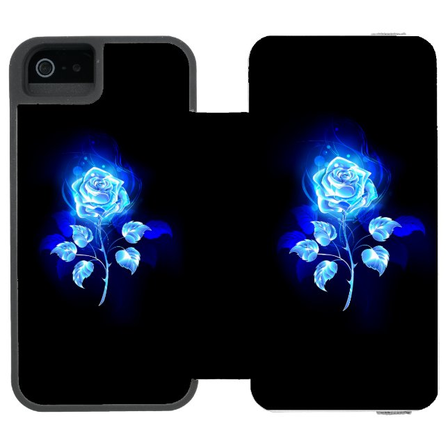 Coque Portefeuille Incipio Pour iPhone Rose bleu brûlant (Folio Ouvert)