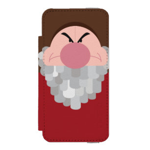 Coque-portefeuille iPhone 5 Incipio Watson™ Sept nains - Corps de personnage grincheux