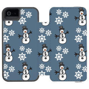 Coque-portefeuille iPhone 5 Incipio Watson™ Snowman