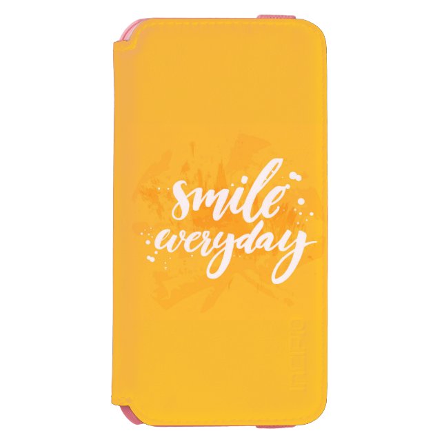 Coque Portefeuille Incipio Pour iPhone Sourire quotidien (Folio Devant)
