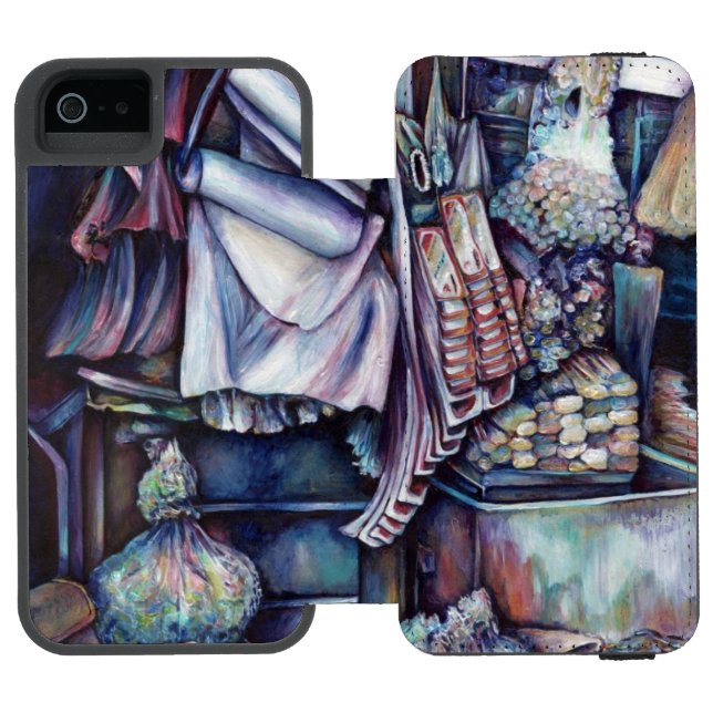 Coque Portefeuille Incipio Pour iPhone Splendid Tekka Center's Specials (Folio Ouvert)
