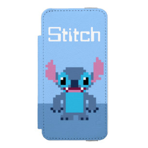 Coque-portefeuille iPhone 5 Incipio Watson™ Stitch 8 bits