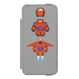 Coque-portefeuille iPhone 5 Incipio Watson™ Super costume Baymax Orange