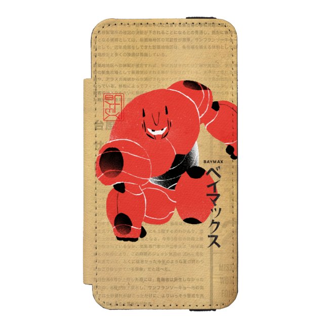 Coque Portefeuille Incipio Pour iPhone Supercombinaison Baymax (Folio Devant)
