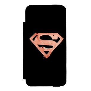 Coque-portefeuille iPhone 5 Incipio Watson™ Symbole café S - Rouge