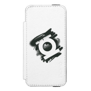 Coque-portefeuille iPhone 5 Incipio Watson™ Symbole de pulvérisation de lanterne verte